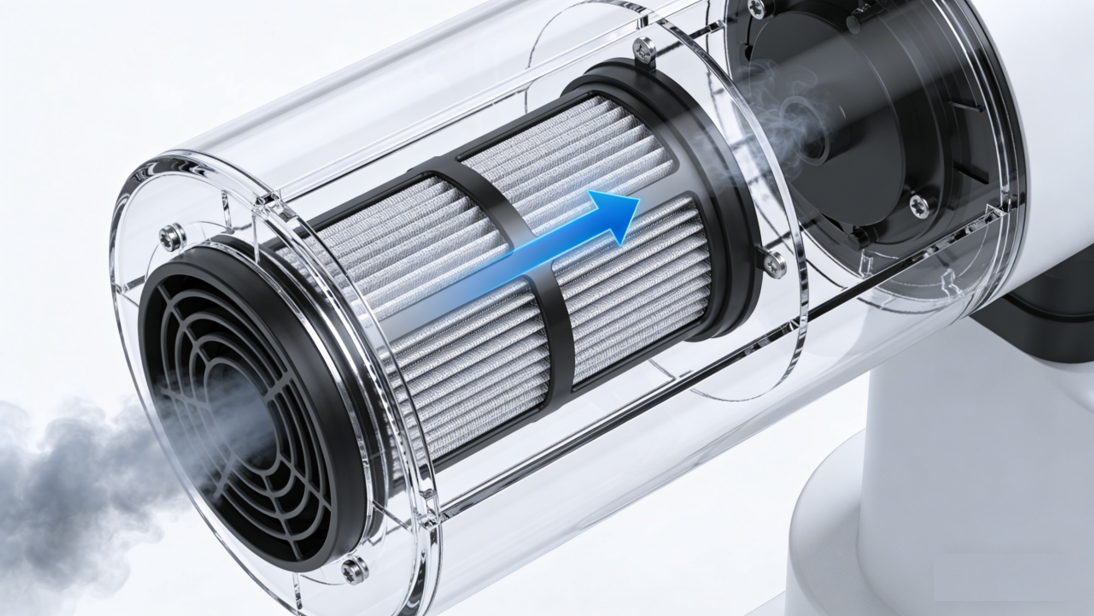 機械過濾：工業煙霧凈化器濾芯的最優選擇