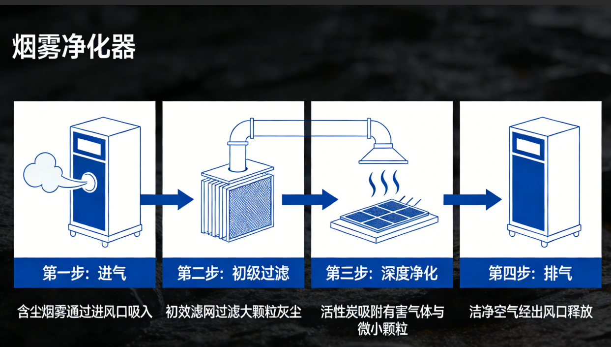 解讀煙霧凈化器核心技術(shù)指標(biāo)，選對(duì)設(shè)備守護(hù)潔凈環(huán)境